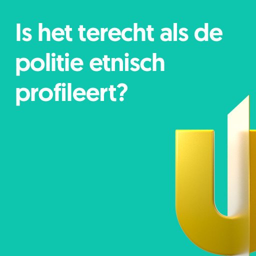 Is het terecht als de politie etnisch profileert?