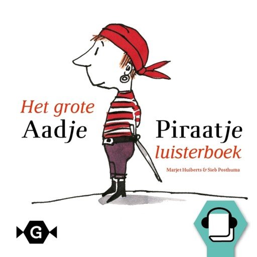 Het grote Aadje Piraatje luisterboek