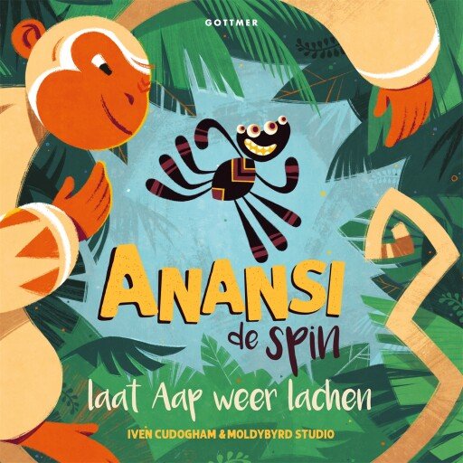 Anansi de spin laat Aap weer lachen