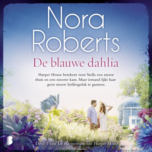 De blauwe dahlia