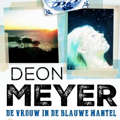 De vrouw in de blauwe mantel