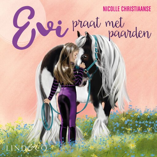 Evi praat met paarden