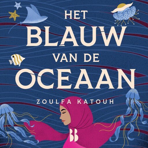 Het blauw van de oceaan