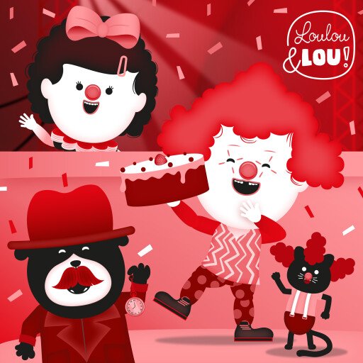 Kapitein Klok: Loulou & Lou In Het Circus