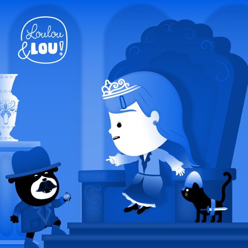 Kapitein Klok: Loulou & Lou Bij De Ridders en Prinsessen